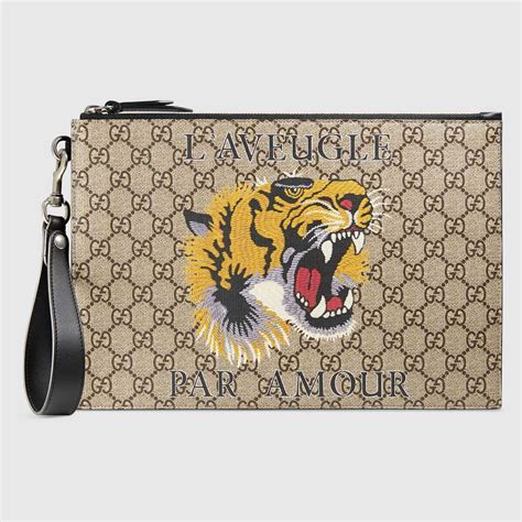 gucci animal print|gucci tiger emblem.